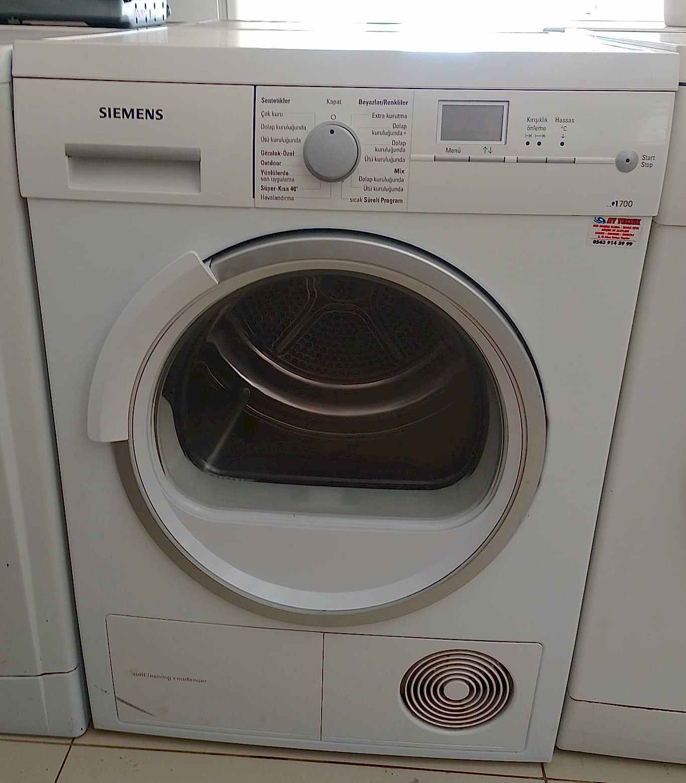 Siemens Kurutma Makinesi