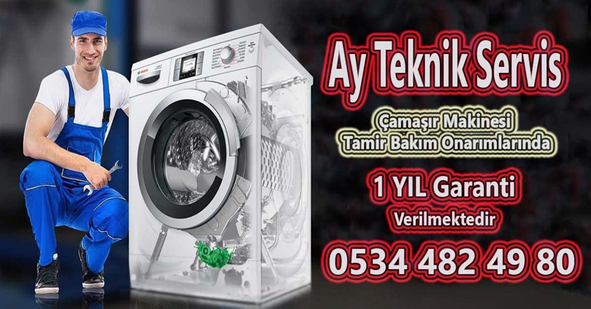 Çamaşır makinesi tamir ve servis hizmetinde 1 yıl garanti sunmaktayız
